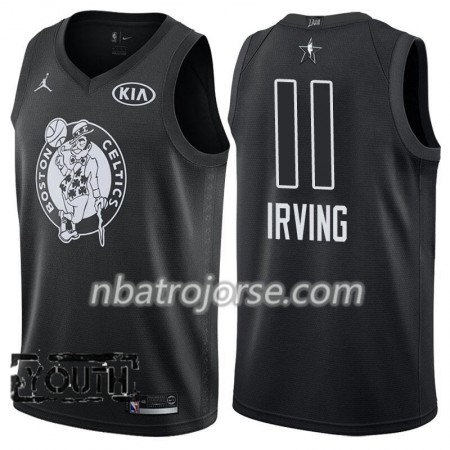 Barn Boston Celtics Tröja Kyrie Irving 11 2018 All Star Jordan Brand Svart Swingman Barn Boston Celtics Tröja Kyrie Irving 11 2018 All Star Jordan Brand Svart Swingman
